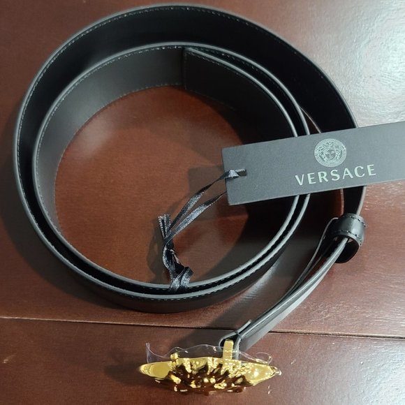 Versace Medusa Motif Belt - Picture 2 of 5